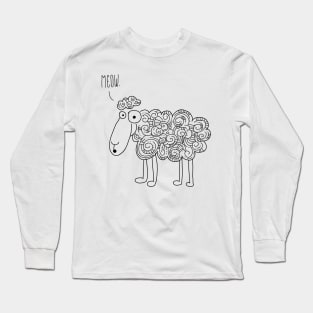 Identity crisis sheep Long Sleeve T-Shirt